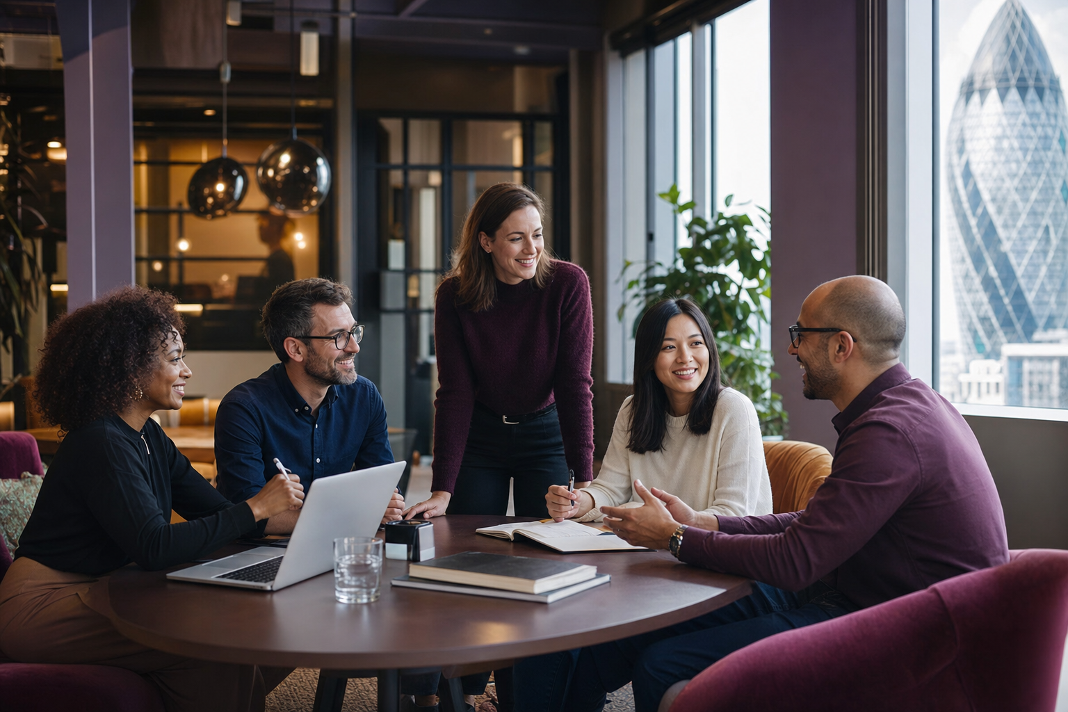 Vitaexpelvital team collaborating in a modern London office